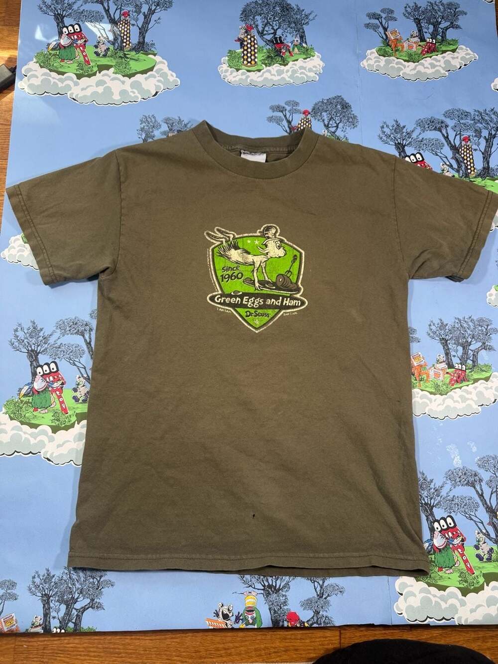 Vintage 2001 Dr. Seuss Green Eggs and Ham Since T-shirt
